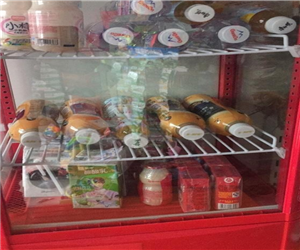 天津飲料加熱柜小吃店，便利店，早餐店用案例