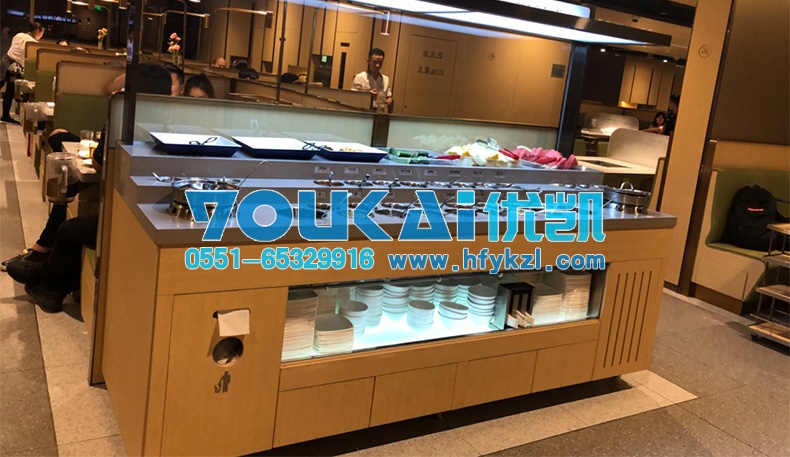 四川樂山火鍋調(diào)料臺(tái)案例