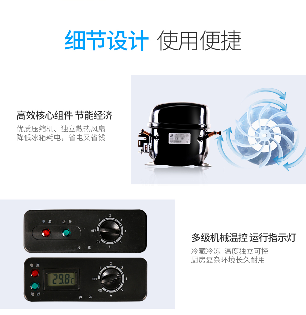 星星冷凍冷藏六門(mén)冰箱