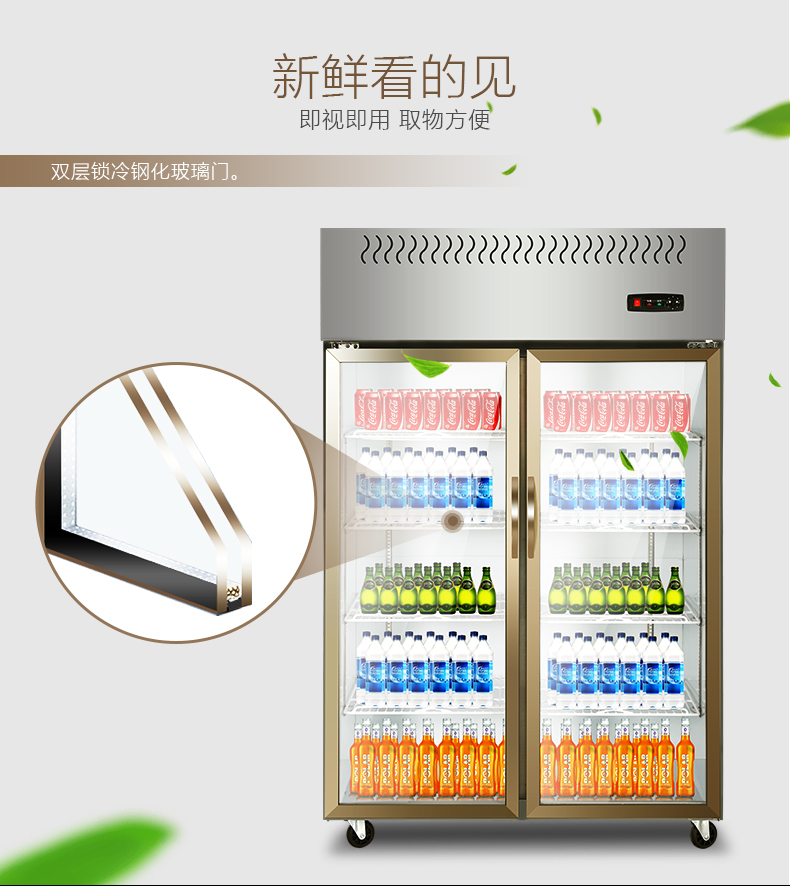 星星制冷冷藏雙門(mén)冰箱