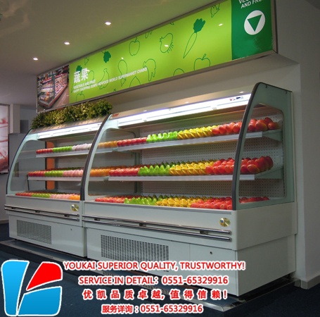 水果風(fēng)幕柜現(xiàn)場照