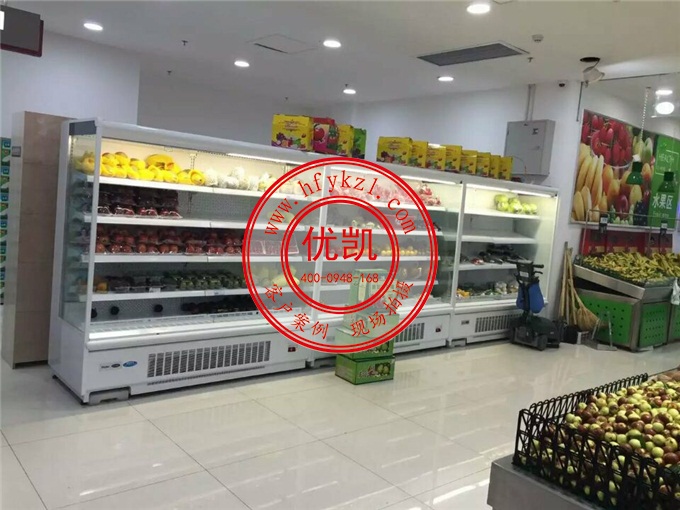 水果風(fēng)幕柜客戶案例現(xiàn)場圖